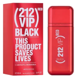 Carolina Herrera 212 VIP Red Black EDP bottle – powerful and mysterious fragrance