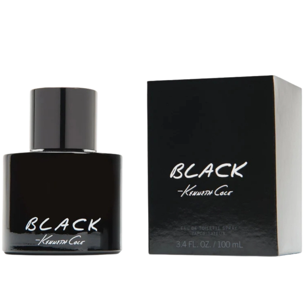 Kenneth Cole Black EDT bottle – bold and elegant men’s fragrance