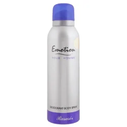 Rasasi Emotion Men Deodorant - Bold & energizing fragrance.
