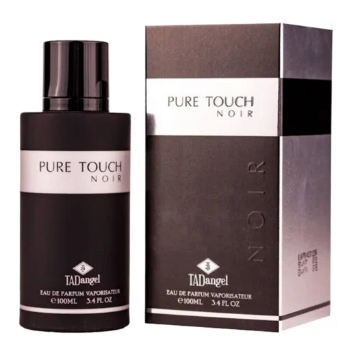 Tad Angel Pure Touch Noir Perfume Bottle - Intense & Sensual Fragrance