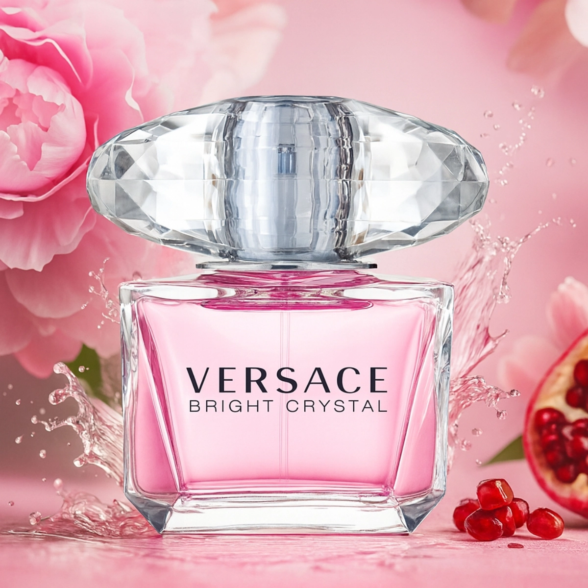 Versace Bright Crystal EDT bottle – soft and floral women’s fragrance