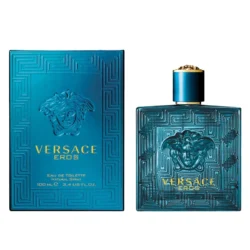 Versace Eros Eau de Toilette 100ml – Original Long Lasting Luxury Perfume for Men