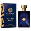 Versace Dylan Blue EDT bottle – elegant and masculine fragrance