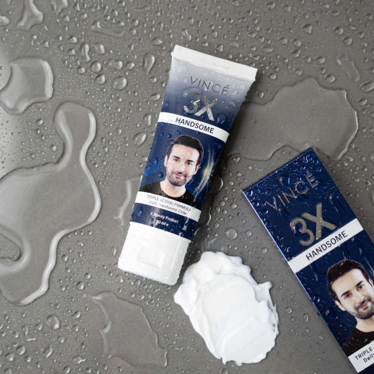 Vince 3X Handsome Cream 50ml – Men Fairness & Brightening Cream
