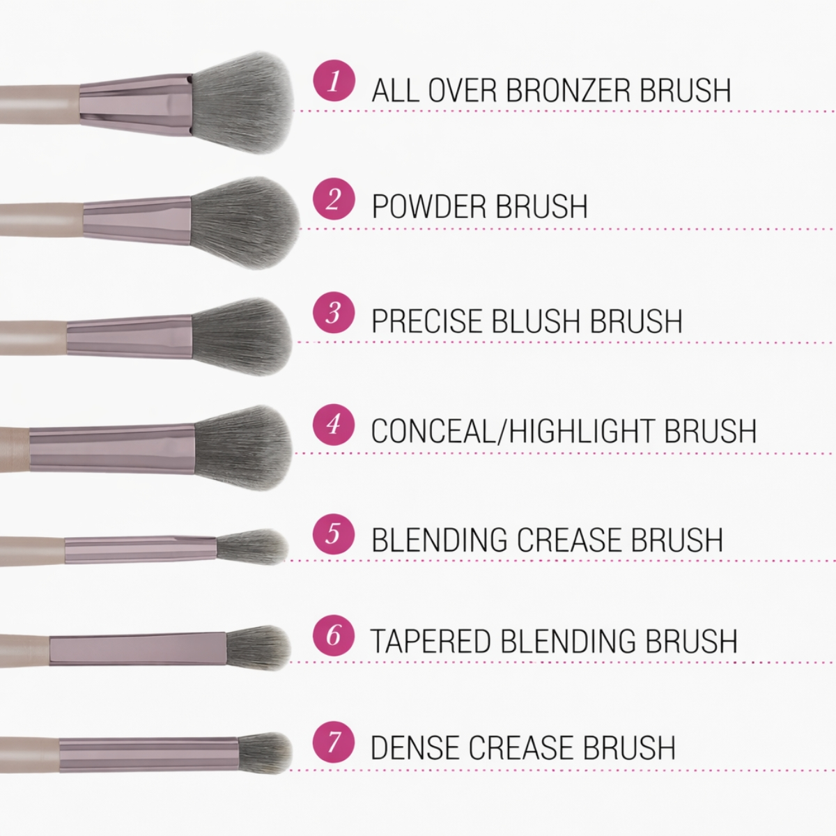 BH Cosmetics Lavish Elegance 15 Piece Brush Set original professional makeup brushes Pakistan