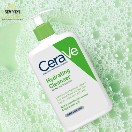 CeraVe Hydrating Cleanser gentle daily wash for all skin types