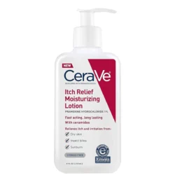 CeraVe Itch Relief Lotion for dry, itchy skin with soothing formula