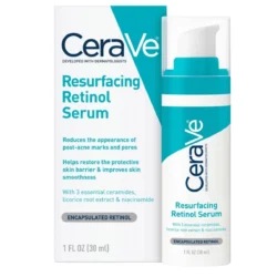 CeraVe Resurfacing Retinol Serum for acne marks and smoother skin