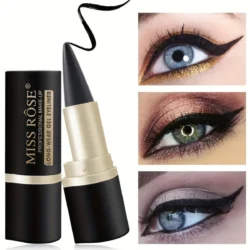 Miss Rose Kajal Stick - Intense black and smudge-proof.