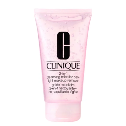 Clinique 2-in-1 Cleansing Micellar Gel makeup remover for sensitive skin