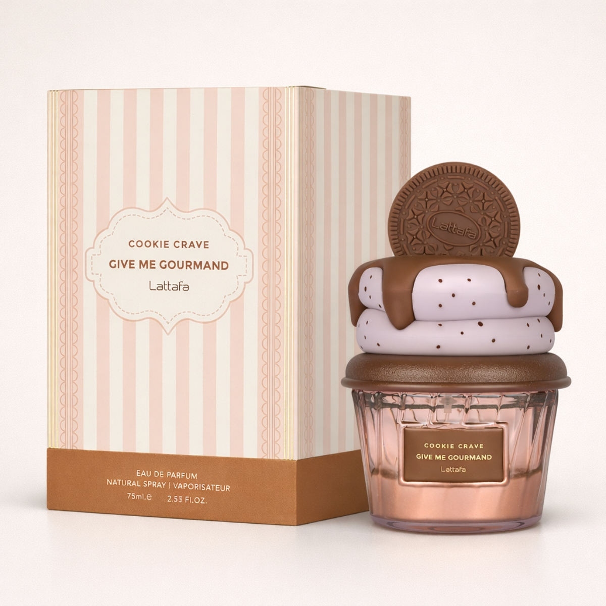 Lattafa Cookie Crave perfume EDP sweet gourmand vanilla fragrance Pakistan