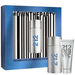 Carolina Herrera 212 Men gift set Pakistan – Fresh Woody Musk Perfume