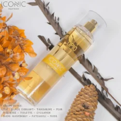 Opio Iconic Body Mist with a stylish, elegant bottle design.