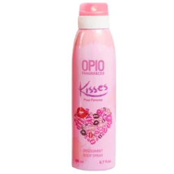 Opio Kisses Pour Femme Bodyspray with playful floral scent for everyday wear
