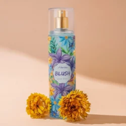 Perri Vian Blush Body Mist with soft sweet floral scent for vibrant Pakistani women