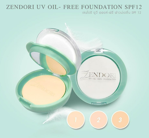 Zendori Face Powder for a smooth, matte, and natural look.