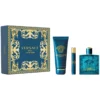 Versace Eros Pour Homme Eau de Parfum Gift Set, featuring a bottle of fresh and seductive fragrance for men