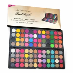 Final Touch 48+48 Eyeshadow Palette Makhmally Matte Professional Makeup Kit