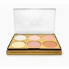 Miss Rose 6 Colors Glow Highlighter Palette Radiant Makeup Kit