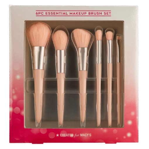 Macy's 6PC Essential Makeup Brush Set