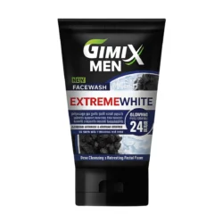 Gimix Men Extreme White with Charcoal Face Wash