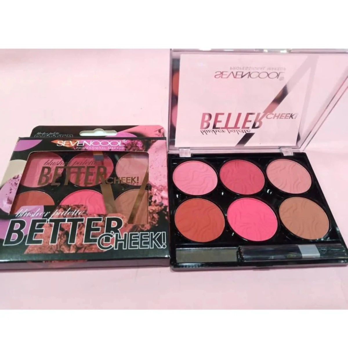 Seven Cool Better Cheek Blusher Palette – Natural Glow Blush Kit in Pakistan
