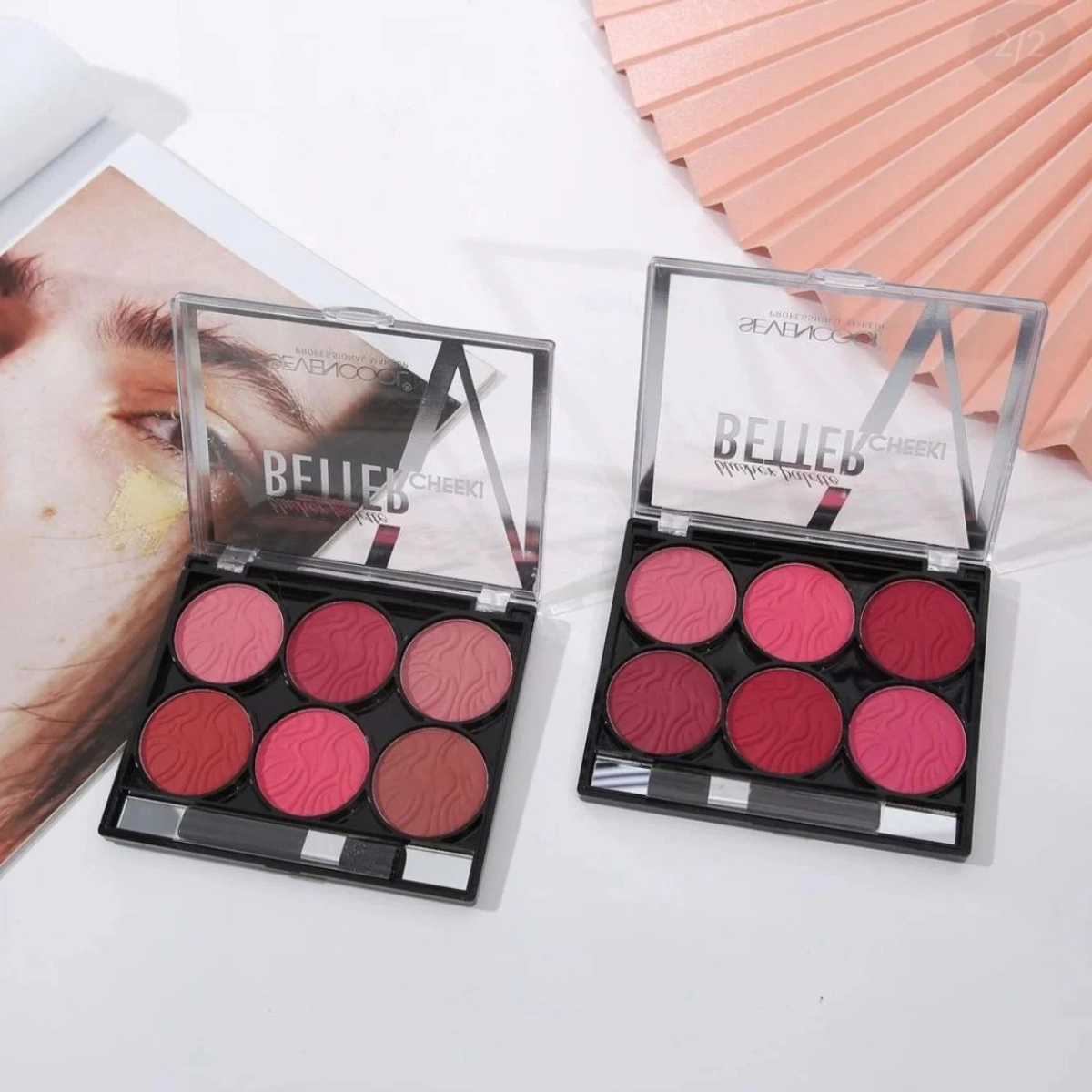 Seven Cool Better Cheek Blusher Palette – Natural Glow Blush Kit in Pakistan