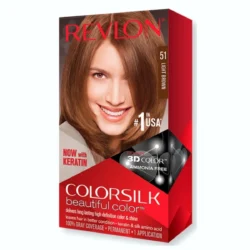Revlon Color Silk 51 Light Brown – natural, radiant color