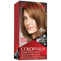 Revlon Color Silk 54 Golden Brown – vibrant & long-lasting color