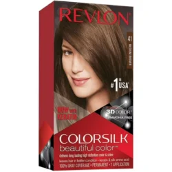 Revlon Color Silk 41 Medium Brown – rich, long-lasting color