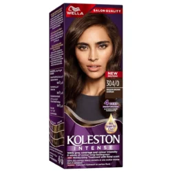 Wella Koleston Intense Hair Color 304/0 Medium Brown – vibrant long-lasting color