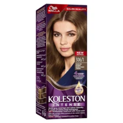 Wella Koleston Intense Hair Color 306/1 Dark Ash Blonde – deep nourishing color