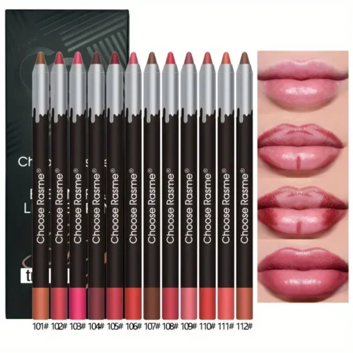 Choose Rasme Lipliner & Eyeliner Pencils – highly pigmented and smudge-proof makeup