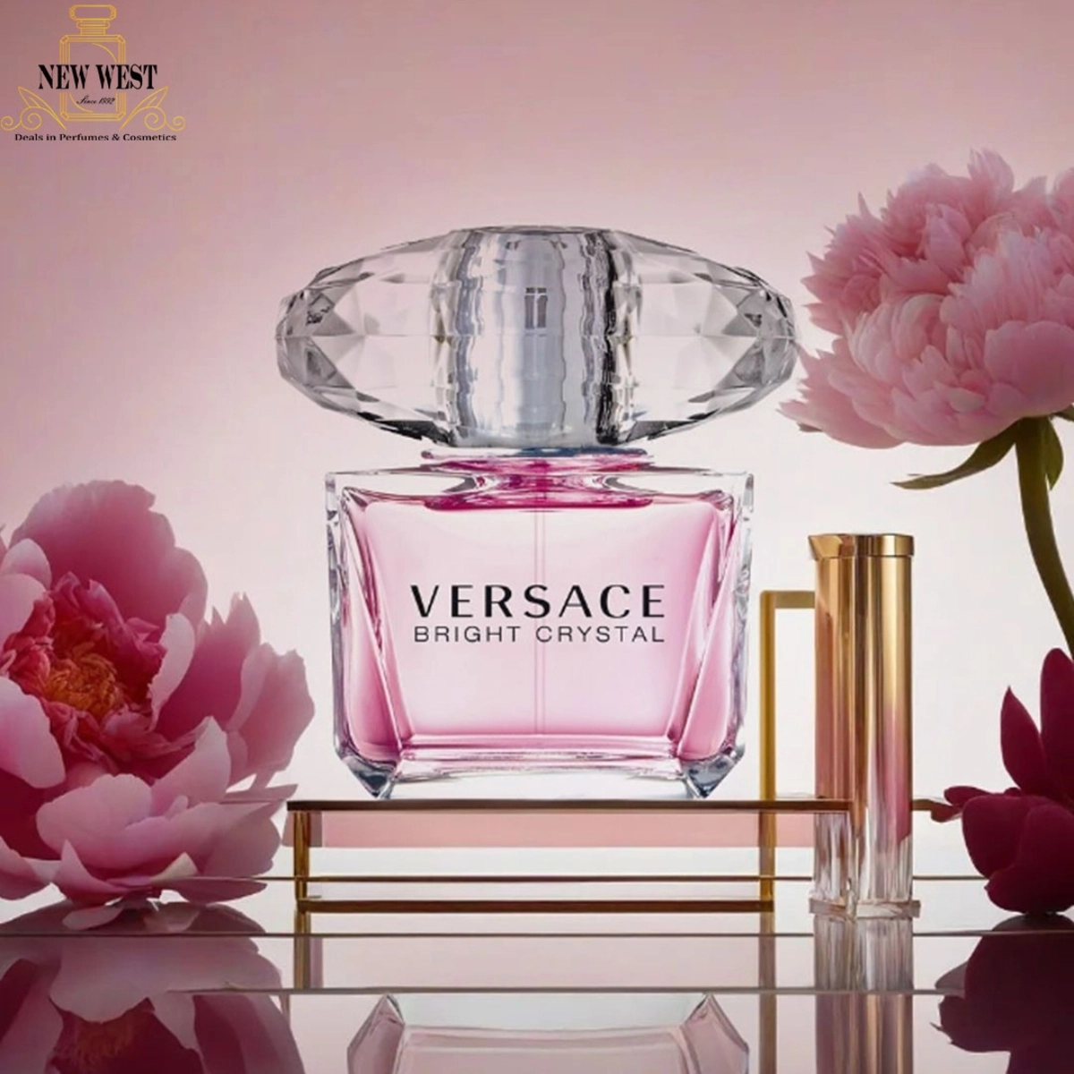Versace Bright Crystal EDT bottle – soft and floral women’s fragrance
