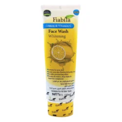 Fiabila Lemon & Vitamin C Face Wash – Refreshing Brightening Face Wash