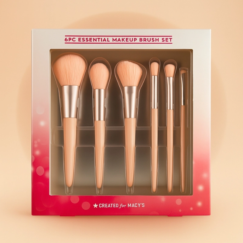 6pc essential luxury makeup brush set in Pakistan – ShopNewWest