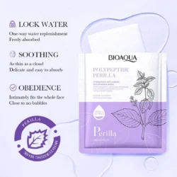 Bio Aqua Polypeptide Perilla Hydrating Anti-Aging Sheet Mask packaging