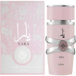 Lattafa Yara Perfume Box and Bottle – 100ml Eau de Parfum for Women