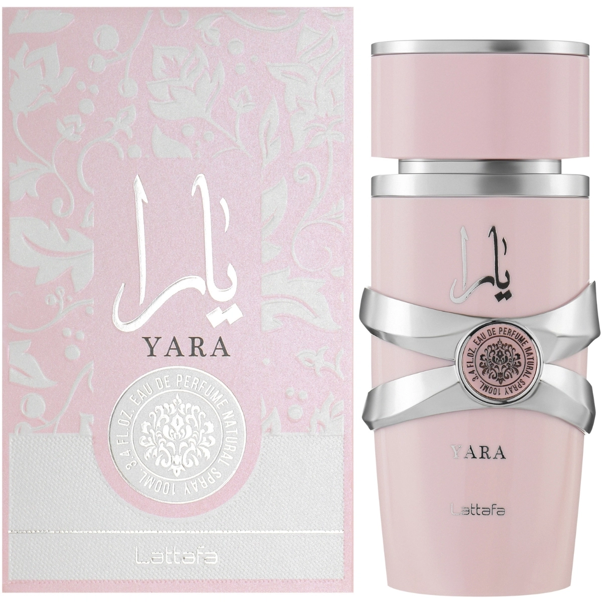 Lattafa Yara Perfume Box and Bottle – 100ml Eau de Parfum for Women