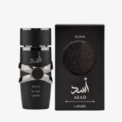Lattafa Asad Elixir Eau de Parfum 100ml – Spicy Oriental Winter Perfume for Men