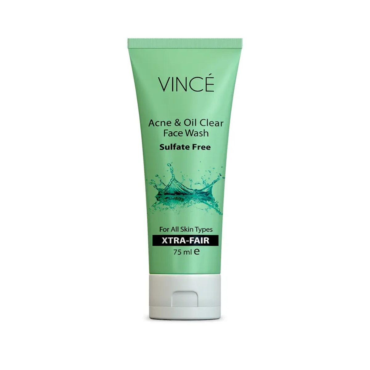 Vince Acne & Oil Clear Face Wash 75ml for Oily and Acne Prone Skin