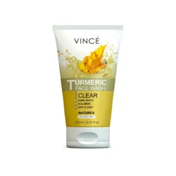 Vince Turmeric Face Wash 120ml – Daily Cleanser for Brightening & Deep Cleansing in Pakistan