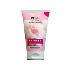 Vince Rose Face Wash 120ml for Deep Cleansing and Natural Glow
