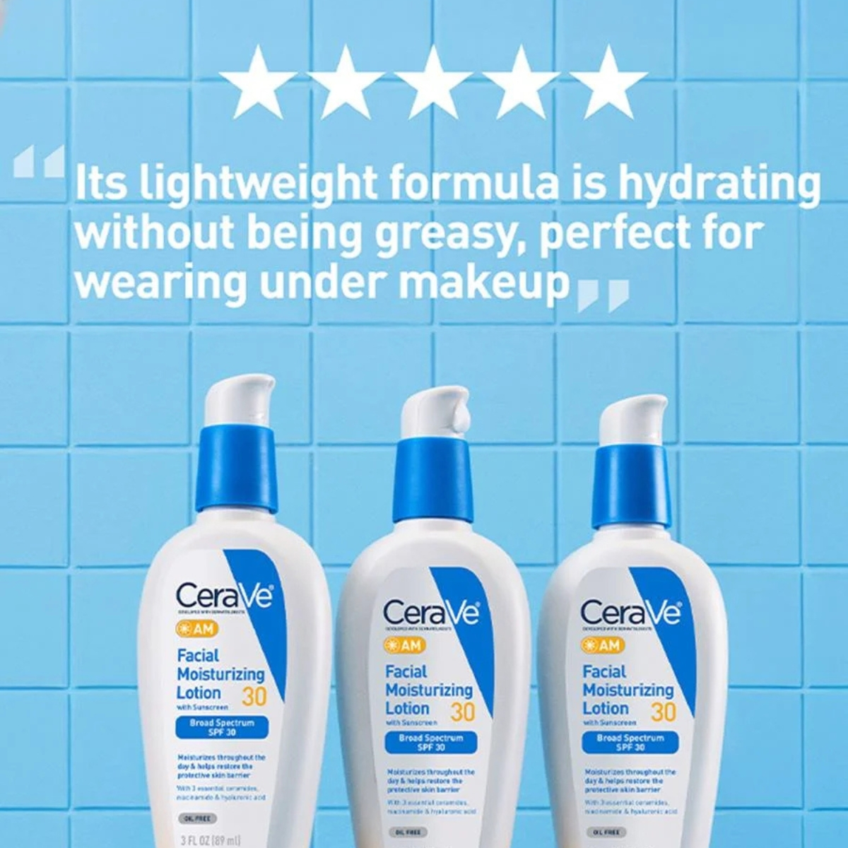 CeraVe AM Facial Moisturizing Lotion SPF 30 Pakistan