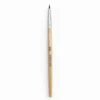 Fine tip eyeliner brush for gel and liquid liner precise application