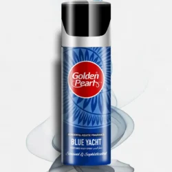 Golden Pearl Blue Yacht Body Spray 200ml – Fresh Aquatic Scent Body Mist in Pakistan