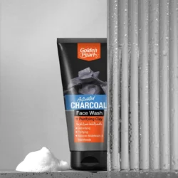 Golden Pearl Activated Charcoal Face Wash 75ml – Deep Clean & Detox Face Cleanser in Pakistan