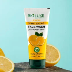 Bio Luxe Lemon Whitening Face Wash 100 ml – Clarify & Brighten Daily Cleanser