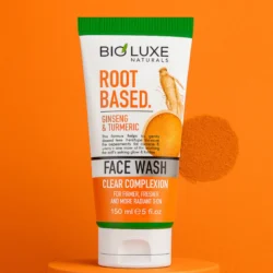 Bio Luxe Root Based Face Wash 150ml – Gentle Daily Facial Cleanser with Root Extracts