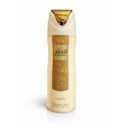 Lattafa Angham Deodorant Spray sweet warm vanilla long lasting body spray Pakistan